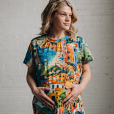 Oversized T-Shirt - Adult Little Italy