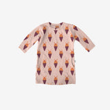 Long-Sleeve Dress Crème Lapin