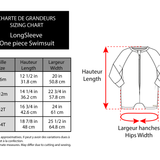 LongSleeve One Piece Swimsuit Bella Balena